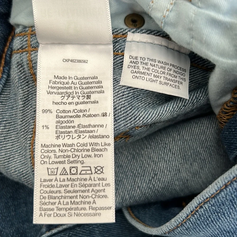 J. Crew high rise classic straight leg vintage jeans BK583 - Picture 5 of 5